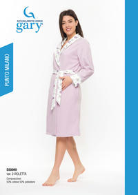 WOMEN'S DRESSING GOWN S50099 Tellini S.r.l. Wholesale Clothing